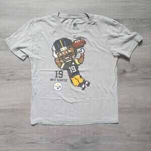NFL Pittsburgh Steelers Boy's JuJu Smith-Schuster Crewneck Graphic Tee Medium M